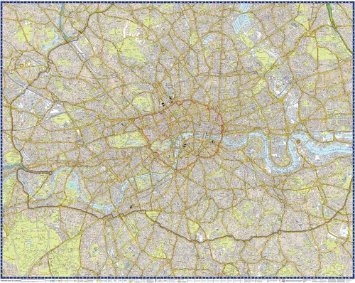 London wall map premier - -,