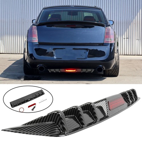 Carbon rear bumper - rear, diffuser
