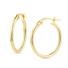 9ct Solid Yellow Gold Round