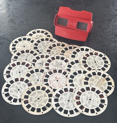 Vintage gaf view master red - gaf, view-master