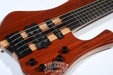 MGBass Extreman 5-String Electric Bass Red Brown Finish Used