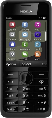 Nokia 301 black - nokia, phone