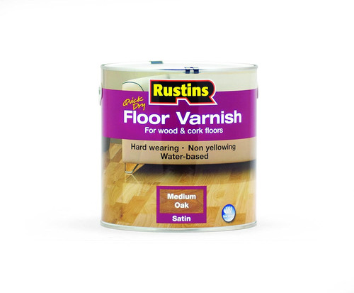 Rustins floor varnish medium - floor,