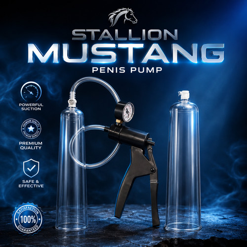 Stallion mustang penis pump - mustang,
