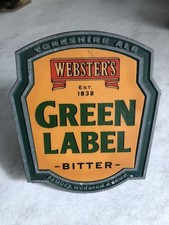 Vintage Metal WEBSTERS Green