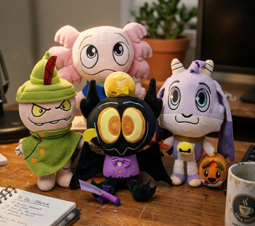 Funny billie bust plush toy - bust, up