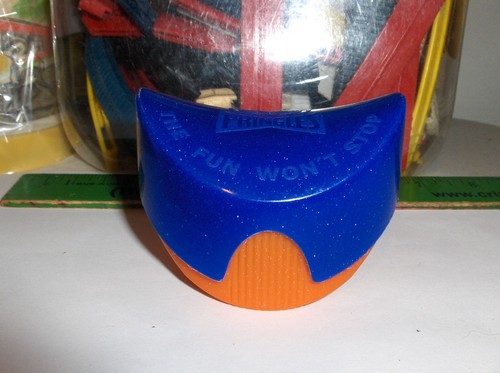 Vintage blue flake orange - vintage,