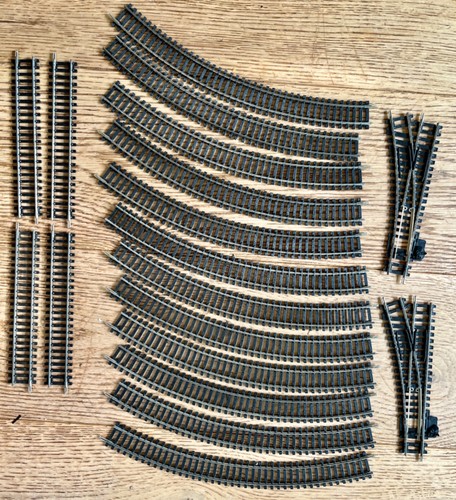 Hornby steel track r600 - oo, x4