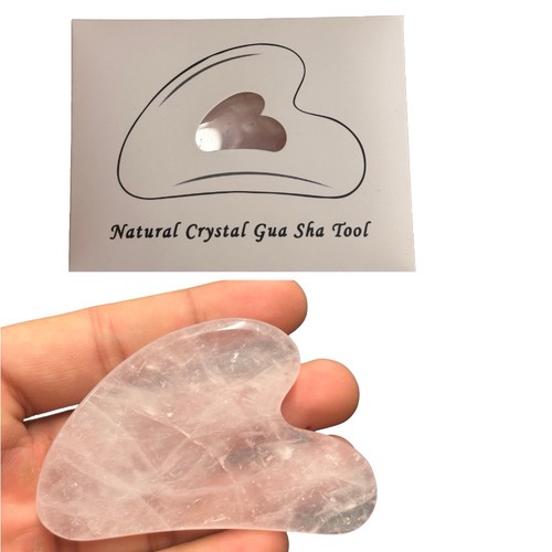 Natural rose quartz gua sha - rose,