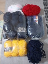 Bundle Job Lot Mixed Knitting Yarns - Thick and thin - Various Types