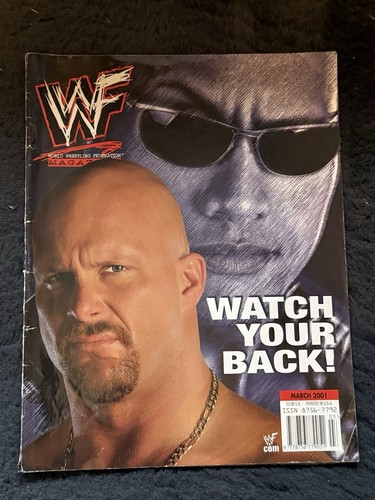 Wwf wwe march 2001 - 2001, magazine