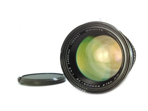 Minolta tele rokkor pe - minolta,