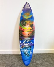 Wooden Hand painted Airbrushed