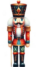 Christmas Nutcracker Wall Art