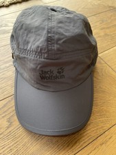 Jack Wolfskin Men’s Baseball Cap, Size Large, Slate Grey, Used