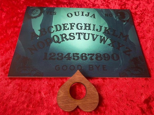 Wooden ouija board game - wooden,