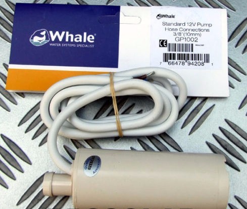Whale 12v submersible pump - 12v,