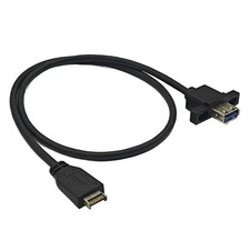 2X(TYPE-E to USB 3.2 GEN2