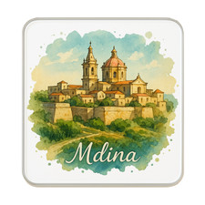 Mdina malta fridge magnet - mdina,,