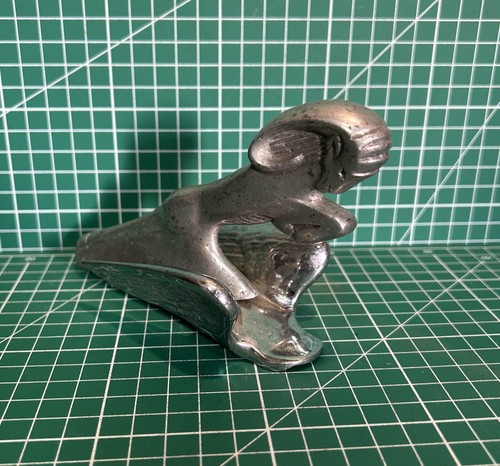 Leaping ram hood ornament - ram,