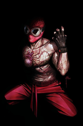 Midnight spider man inhyuk - spider-man,