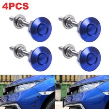 4pcs Blue Universal Car Bumper