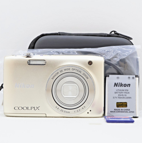 Nikon coolpix s3100 - coolpix, 14.0mp