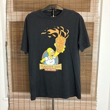 Vintage The Simpsons Flaming