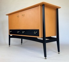 G plan Liberenza Sideboard E Gomme Orange And black - Refinished