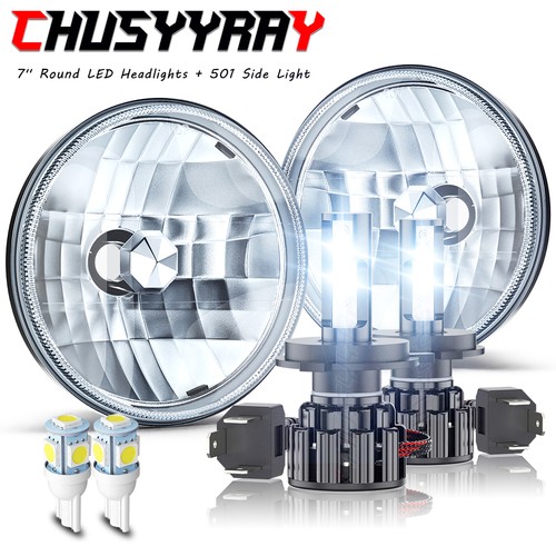 Led headlights pair for - headlights,