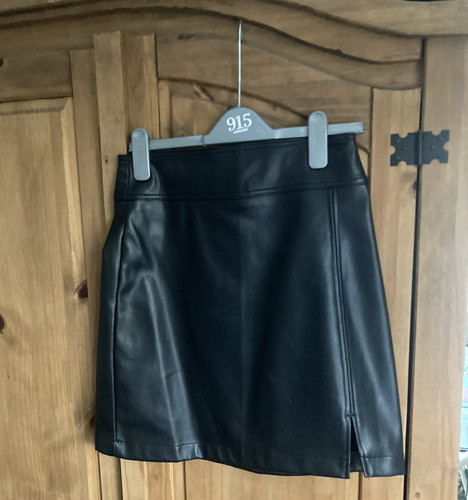 Next black faux - next, skirt