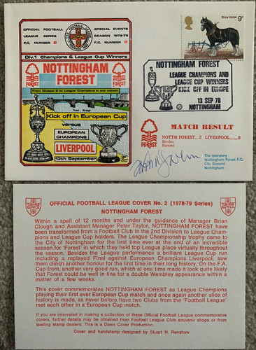 Nottingham forest european cup - nottingham,