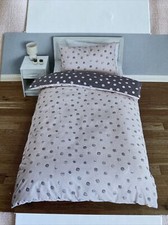 Tesco Dusky Pink & grey polka