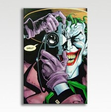 THE JOKER CANVAS Killing Joke Comic Batman Poster Print Wall Art 30"x20" CANVAS