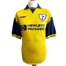 TOTTENHAM HOTSPUR 1995/97 Pony Third Football Shirt (L) Vintage Soccer 90s Away