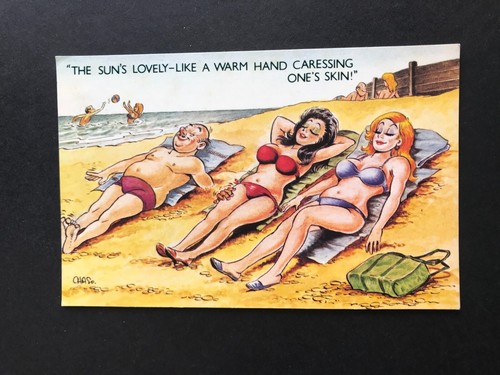 Vintage bamforth seaside - vintage,