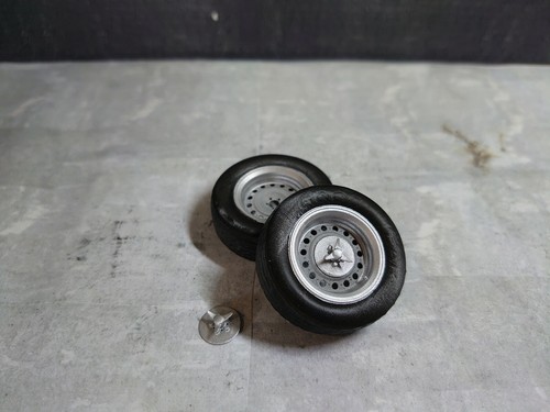 Jaguar type wheels - 1/18, d-type