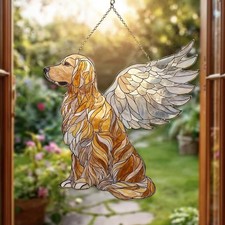 Golden Retriever Angel Acrylic