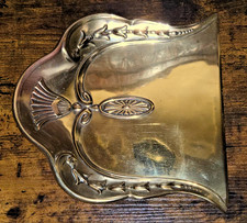 Antique J.S & S Joseph Sankey Art Deco Brass Crumb Tray