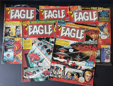 5 x Eagle Vintage Boys Comics