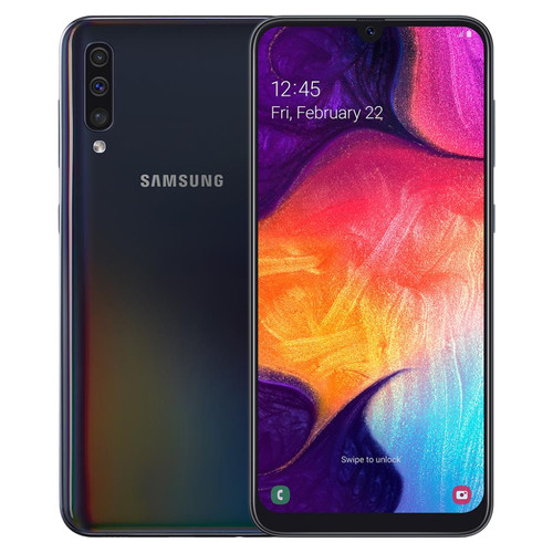 Samsung galaxy a50 128gb black - galaxy,