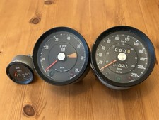 Triumph GT6  Clocks smiths speedo/tacho/fuel Gauge working order