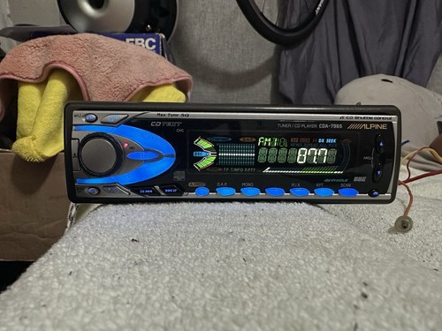 Alpine cda 7965 player - cd, in
