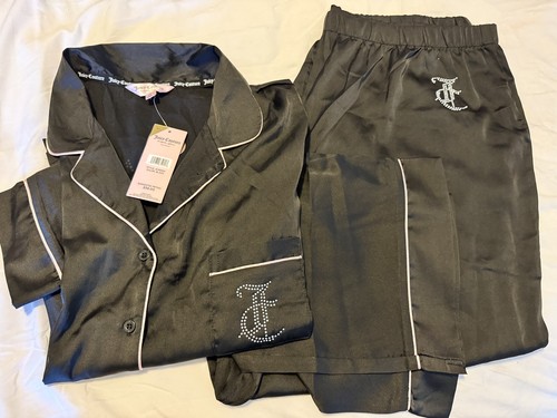 Juicy couture black satin - juicy,