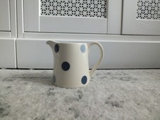 Fairmont & Main Blue Spot creamer Milk jug Un-Used