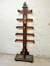 Antique Victorian Carved Oak Hall Stand Hat Stand Coat Stand (Can Deliver)