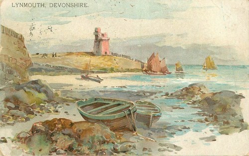 Artist impression boat - impression, 1907