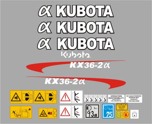 Kubota kx36 - kubota, or