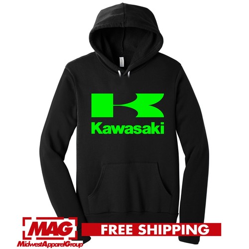 Kawasaki black premium fleece - kawasaki,