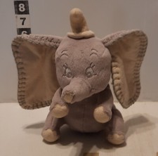 8" MECHANICAL MUSIC BOX DUMBO ELEPHANT SOFT TOY PLUSH